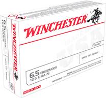 Winchester Ammo USA65CM USA  6.5 Creedmoor 125 gr Open Tip Range 20 Per Box/ 10 Case